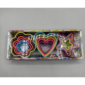 Brandani Gift Group Italian Style Colorful Biscuit/Cokie Cutters